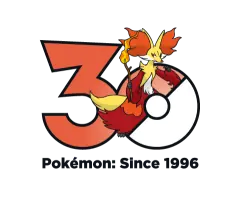 Delphox Pokémon 30 logo