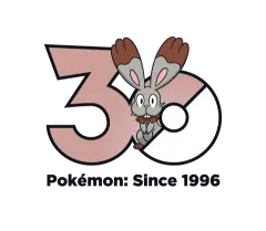 Bunnelby Pokémon 30 logo
