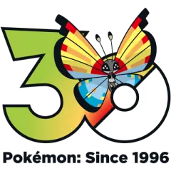 Vivillon Ocean Pattern Pokémon 30 logo