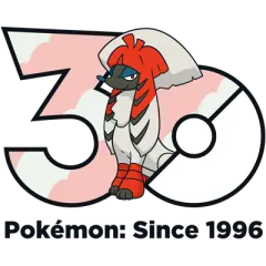 Furfrou Kabuki Trim Pokémon 30 logo