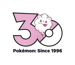 Swirlix Pokémon 30 logo