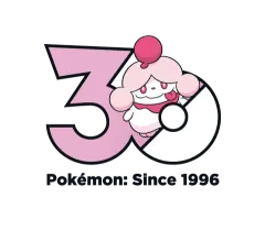 Slurpuff Pokémon 30 logo