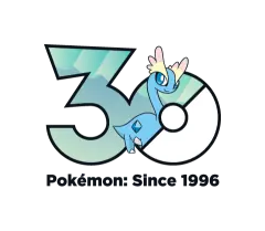 Amaura Pokémon 30 logo