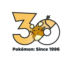 Dedenne Pokémon 30 logo