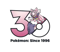 Diancie Pokémon 30 logo