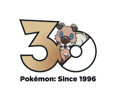 Rockruff Pokémon 30 logo
