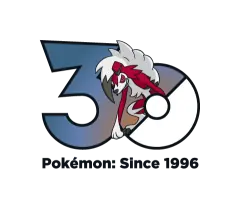 Lycanroc Midnight Form Pokémon 30 logo