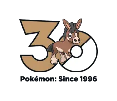 Mudbray Pokémon 30 logo