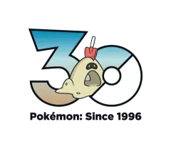 Sandygast Pokémon 30 logo