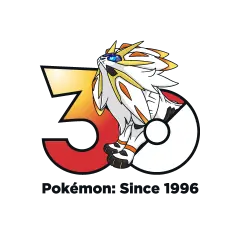 Solgaleo Pokémon 30 logo