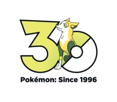 Boltund Pokémon 30 logo