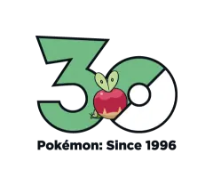 Applin Pokémon 30 logo