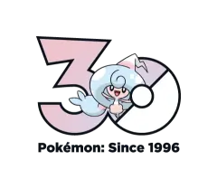Hattrem Pokémon 30 logo