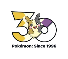 Morpeko Full-Belly Mode Pokémon 30 logo