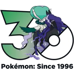 Calyrex Shadow Rider Pokémon 30 logo