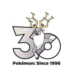 Wyrdeer Pokémon 30 logo