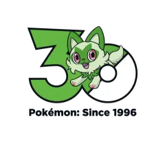 Sprigatito Pokémon 30 logo