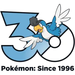 Squawkabilly Blue Plumage Pokémon 30 logo