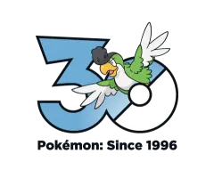 Squawkabilly Green Plumage Pokémon 30 logo