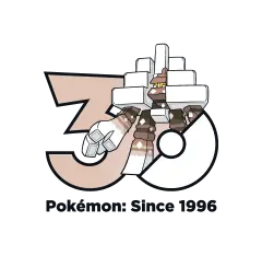 Garganacl Pokémon 30 logo