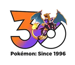 Pokémon UNITE · Charizard Pokémon 30 logo