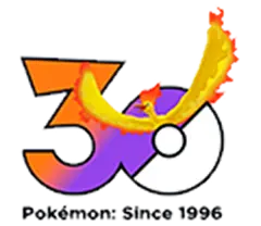 Pokémon UNITE · Moltres Pokémon 30 logo
