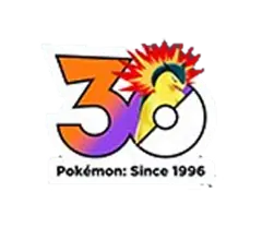 Pokémon UNITE · Typhlosion Pokémon 30 logo