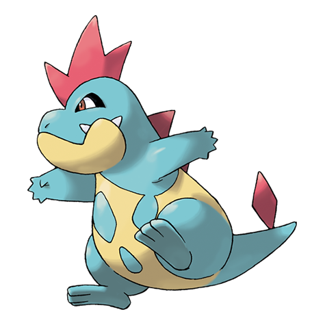 Croconaw official artwork
