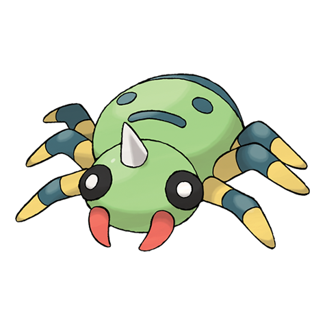 Spinarak official artwork