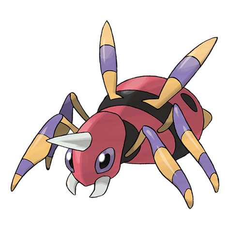 Ariados official artwork