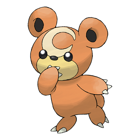 Teddiursa official artwork