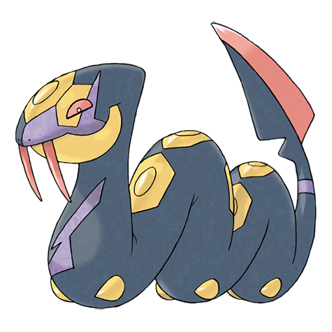 Seviper official artwork