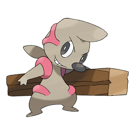 Timburr official artwork