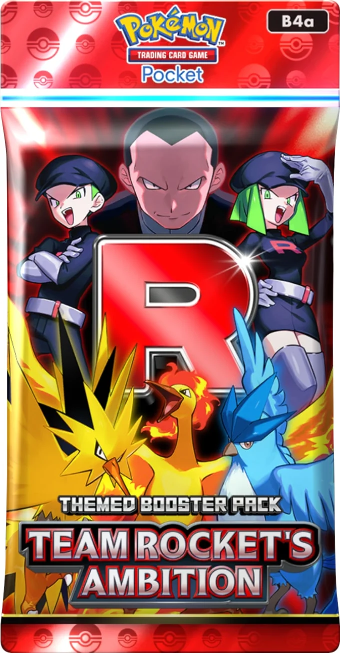 Team Rocket’s Ambition themed booster pack