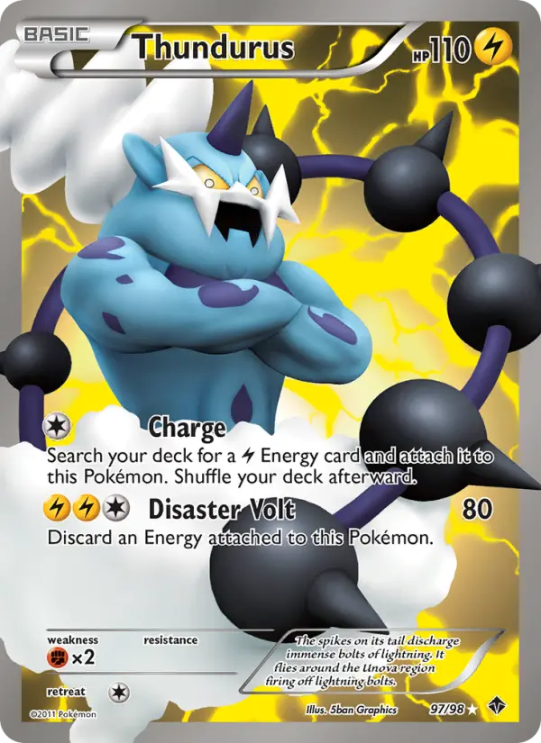 Thundurus — BW Emerging Powers 97/98