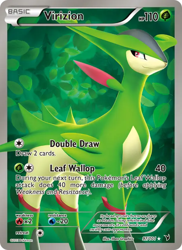 Virizion — BW Noble Victories 97/101