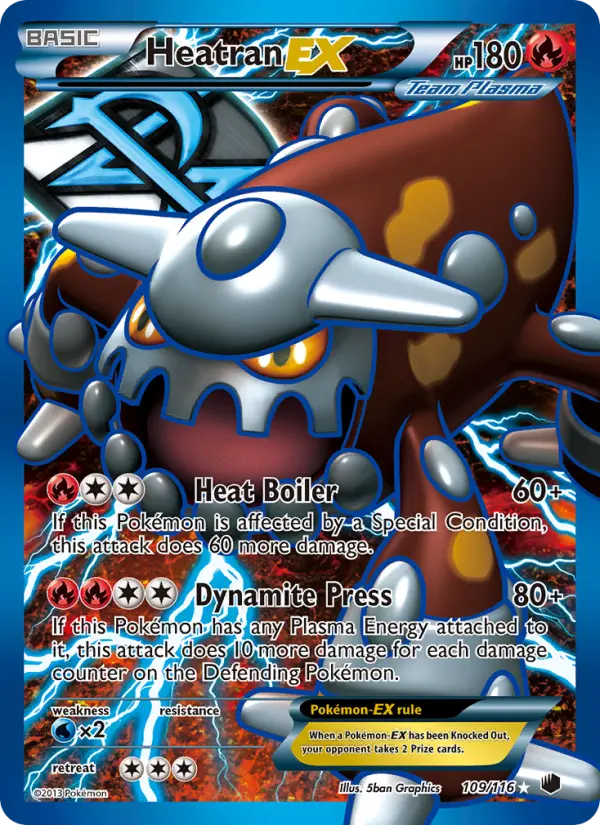 Heatran-EX — BW Plasma Freeze 109/116