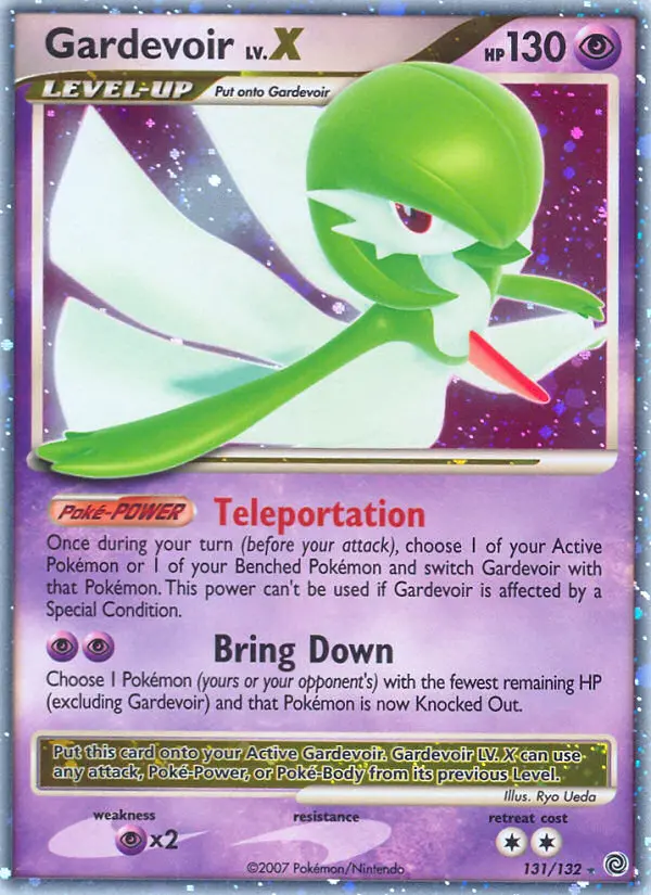 Gardevoir Lv.X — DP Secret Wonders 131/132