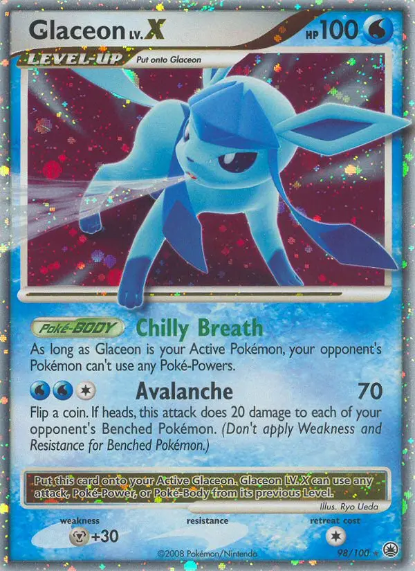Glaceon Lv.X 98/100