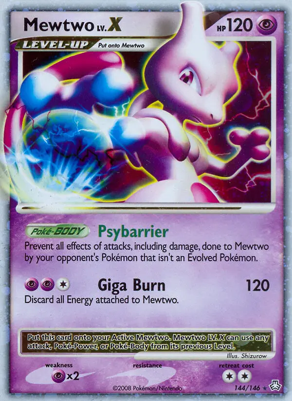 Mewtwo Lv.X — DP Legends Awakened 144/146