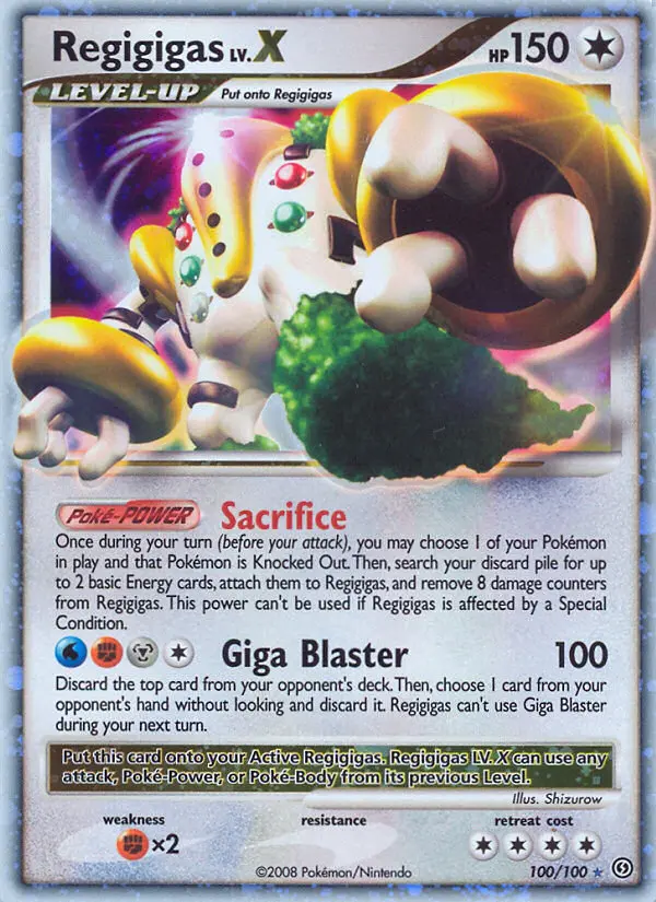 Regigigas Lv.X 100/100
