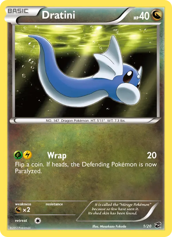 Dratini — Dragon Vault 1/21