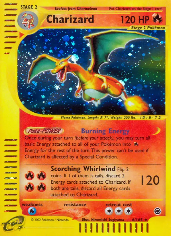 Charizard — Expedition Base Set 6/165