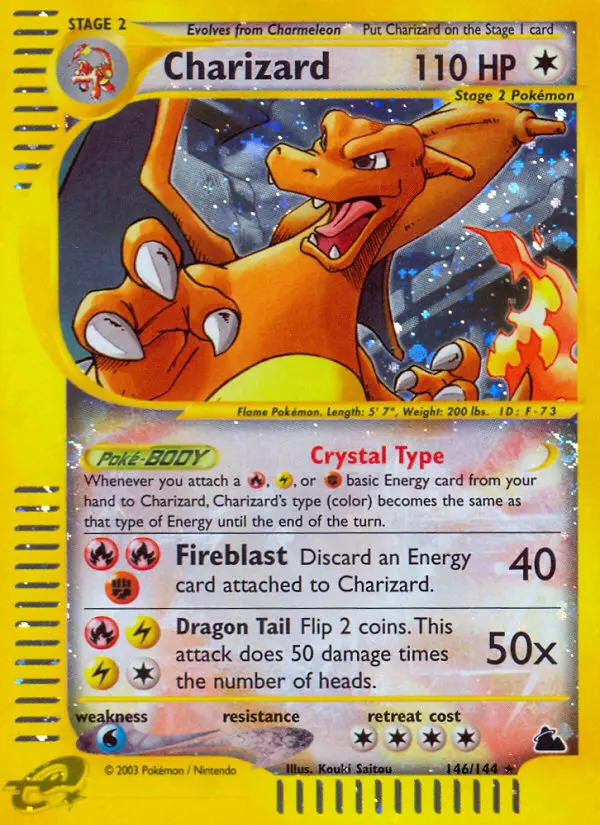 Crystal Charizard — Skyridge 146/144
