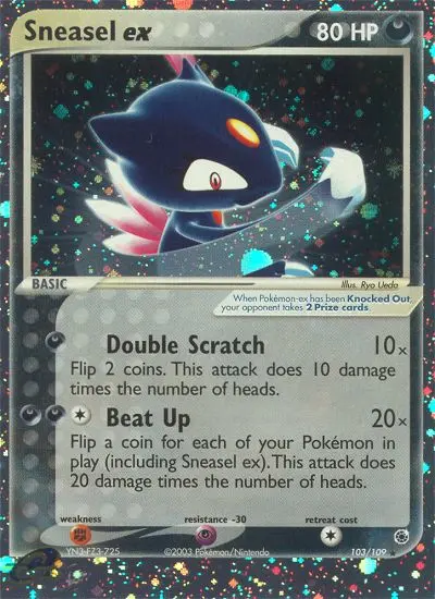 Sneasel ex 103/109