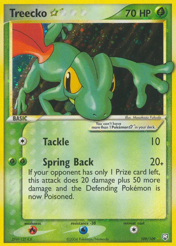 Treecko ★ 109/109