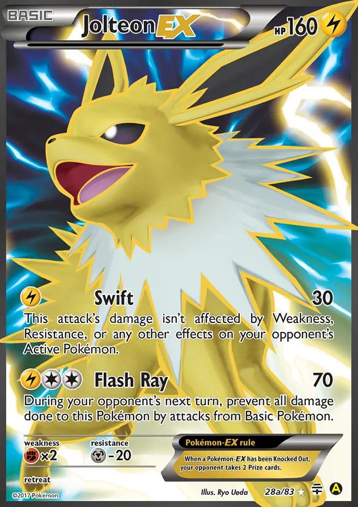 Jolteon-EX — Generations 28a