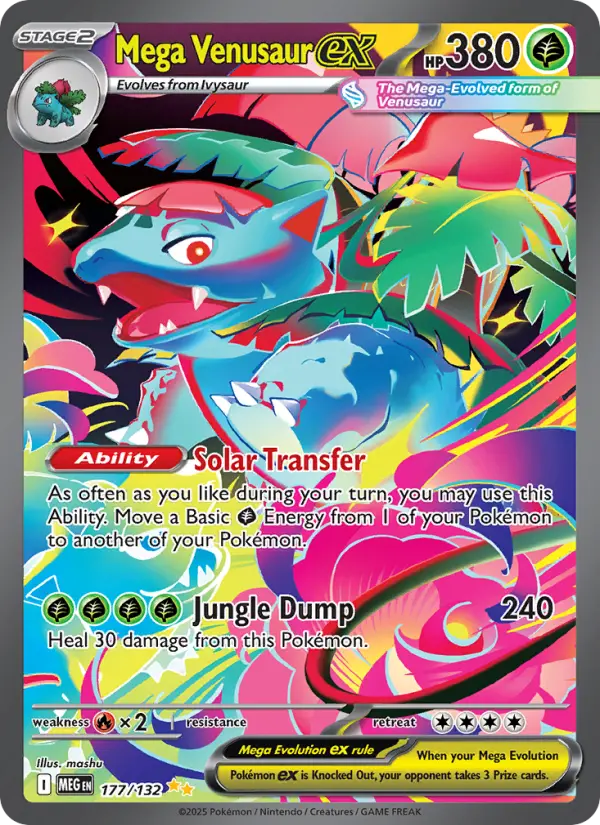 Mega Venusaur ex 177/132