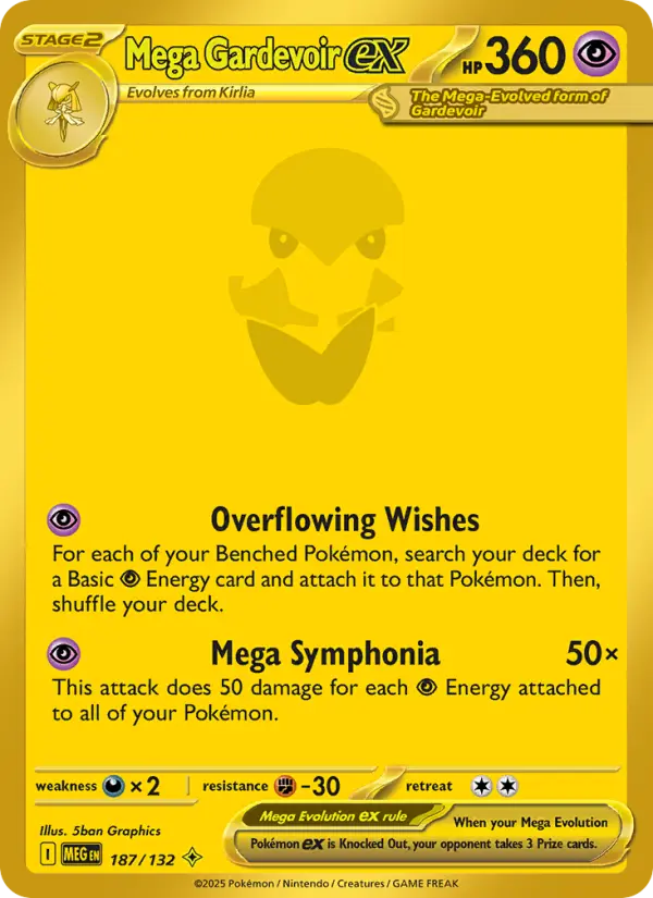 Mega Gardevoir ex 187/132