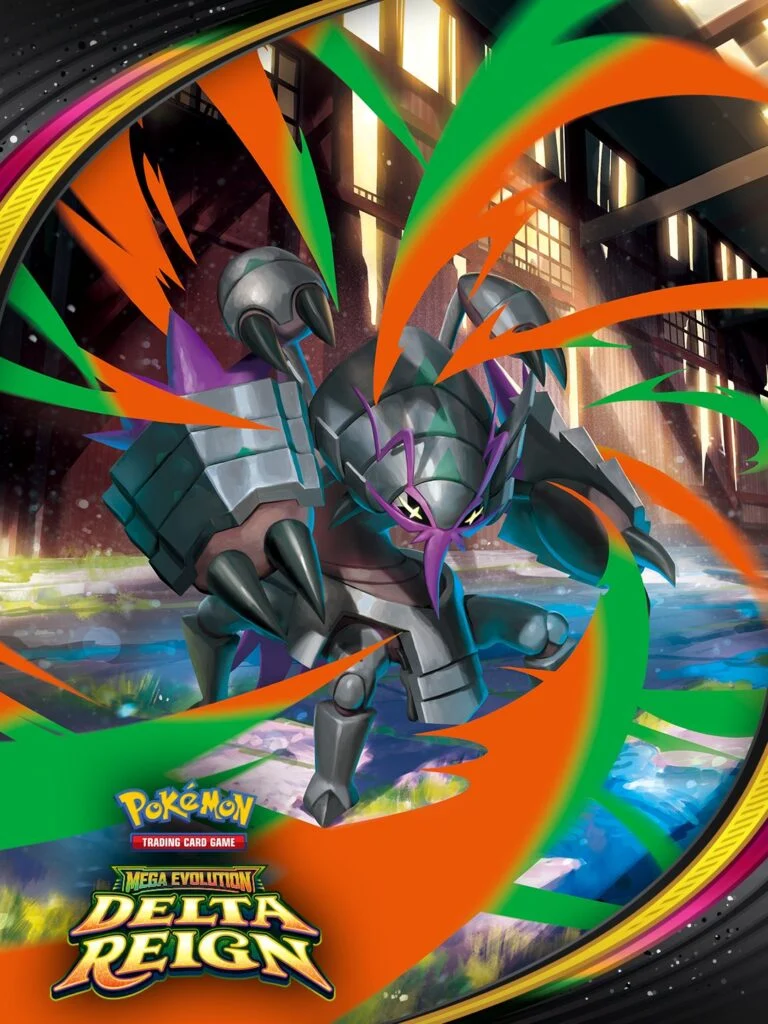 Delta Reign booster pack artwork &mdash; Mega Golisopod